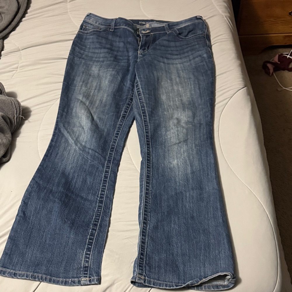 Maurices Classic Blue Flare Jeans